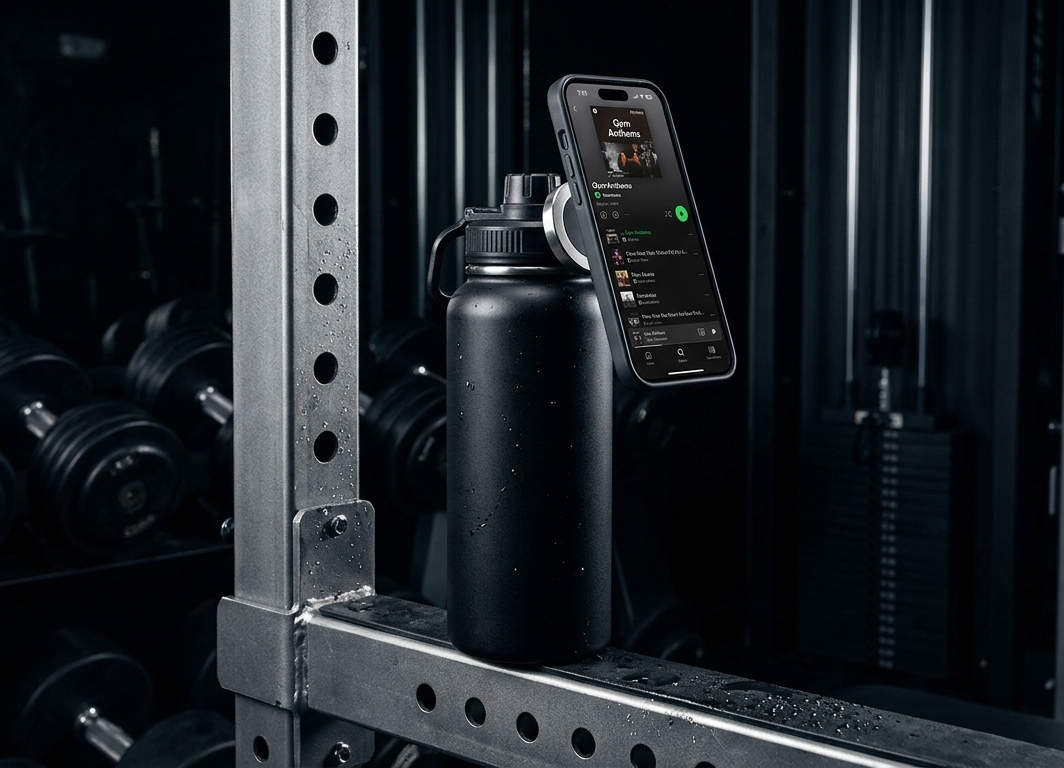 Comment fixer ton téléphone sur ta gourde pendant le sport