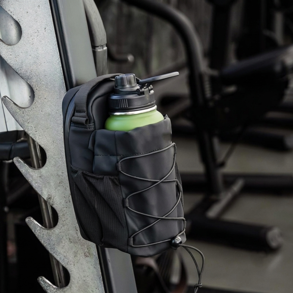 MagCarry — Sac de Sport Magnétique à Bandoulière avec Porte-Gourde