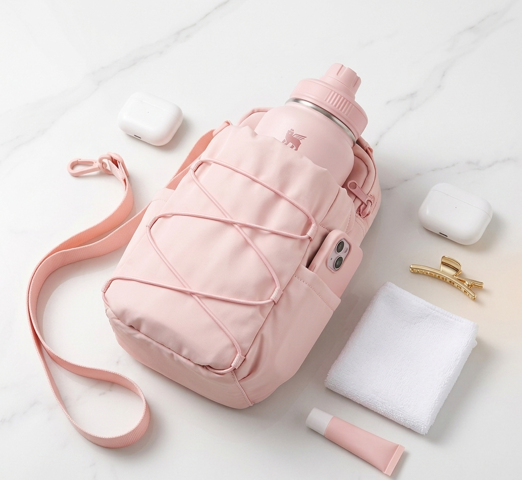 MagCarry — Sac de Sport Magnétique à Bandoulière avec Porte-Gourde
