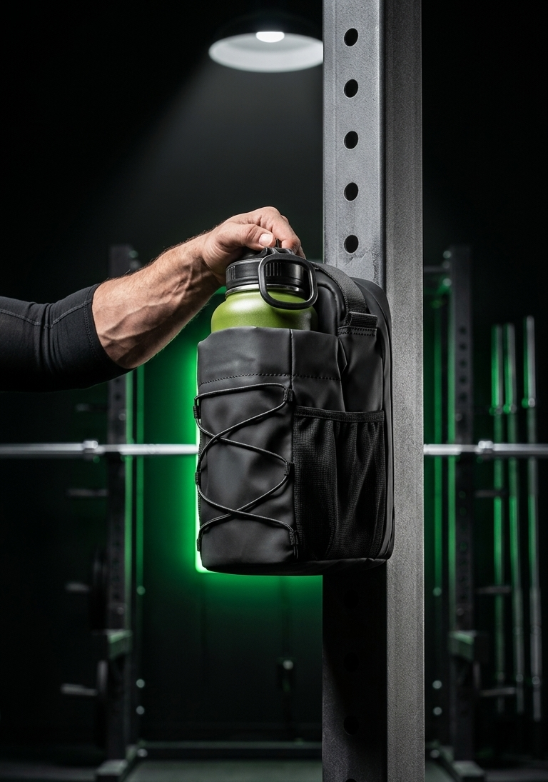 MagCarry — Sac de Sport Magnétique à Bandoulière avec Porte-Gourde