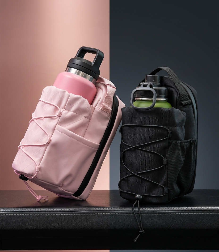 MagCarry — Duo Rose Quartz et Noir Carbone